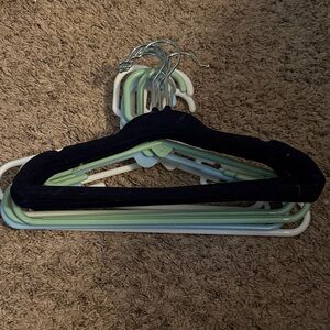 25+ Various kid/baby clothes hangers.